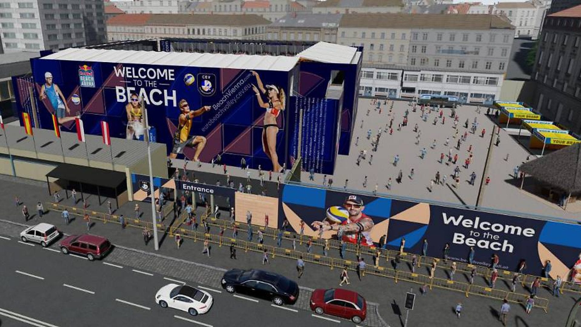 Beachvolleyball EM: Neues Konzept, neue Location ...