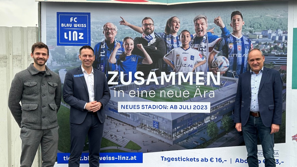 FC Blau-Weiß Linz Launches Poster Campaign for a New Era with Fans FC Blau-Weiß Linz Launches Poster Campaign for a New Era with Fans